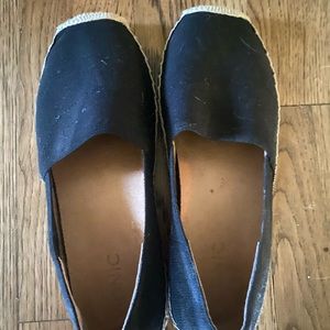 Black Vionic espadrilles. Never worn